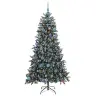 Dirbtinė Kalėdų Eglutė Su 300 Led Žalia 99 X 99 X 180 Cm