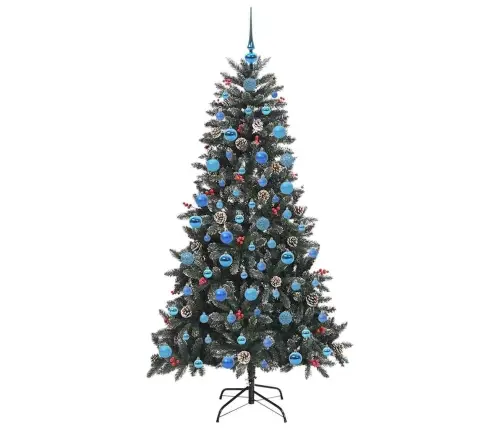 Dirbtinė Kalėdų Eglutė Su 300 Led Žalia 99 X 99 X 180 Cm