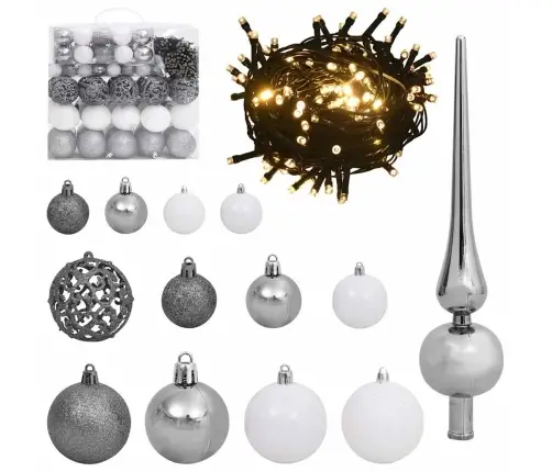 Dirbtinė Kalėdų Eglutė Su 300 Led Žalia 114 X 114 X 210 Cm Dirbtinė Kalėdų Eglutė Su 300 Led Žalia 114 X 114 X 210 Cm