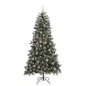 Dirbtinė Kalėdų Eglutė Su 300 Led Žalia 114 X 114 X 210 Cm