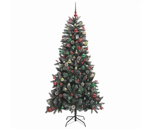 Mākslīgā Ziemassvētku Eglīte Su 300 Led Zaļa 114 X 114 X 210 Cm Vidaxl