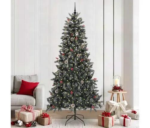 Dirbtinė Kalėdų Eglutė Su 300 Led Žalia 129.5 X 129.5 X 240 Cm