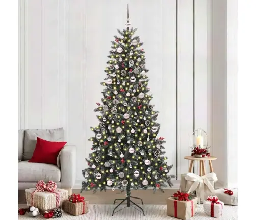 Mākslīgā Ziemassvētku Eglīte Zaļa 129.5 X 129.5 X 240 Cm Vidaxl