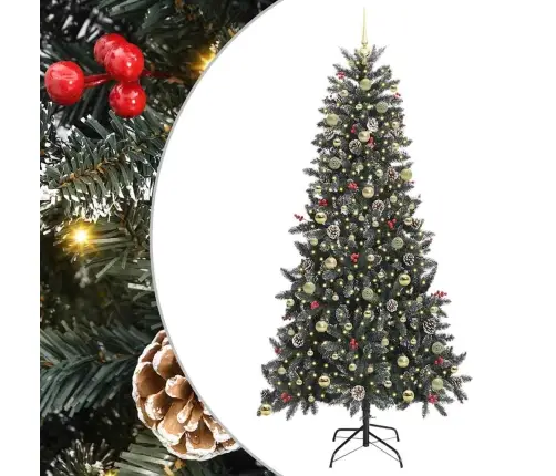 Tehisjõulupuu Koos 300 Led-Iga Roheline 129.5 X 129.5 X 240 Cm