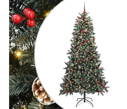 Tehisjõulupuu Koos 300 Led-Iga Roheline 129.5 X 129.5 X 240 Cm Tehisjõulupuu Koos 300 Led-Iga Roheline 129.5 X 129.5 X 240 Cm