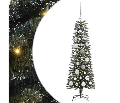 Tehisjõulupuu Koos 150 Led-Iga Roheline 40,5 X 40,5 X 120 Cm