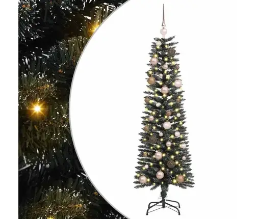 Mākslīgāziemassvētkueglīte Zaļa 150Cm Pvc Vidaxl