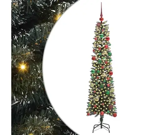 Dirbtinė Kalėdų Eglutė Su 300 Led Žalia 50.5 X 50.5 X 180 Cm