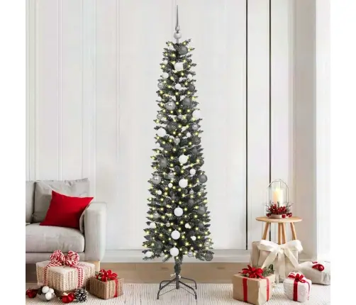 Dirbtinė Kalėdų Eglutė Su 300 Led Žalia 58 X 58 X 210 Cm