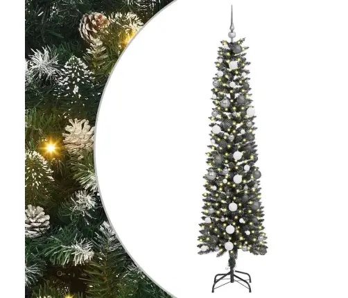 Dirbtinė Kalėdų Eglutė Su 300 Led Žalia 58 X 58 X 210 Cm