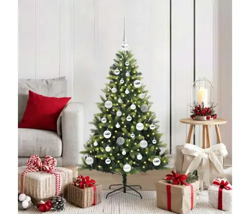 Dirbtinė Sulankstoma Kalėdų Eglutė Su 150 Led Lemputių 120 Cm