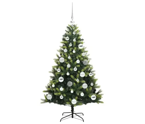 Dirbtinė Sulankstoma Kalėdų Eglutė Su 150 Led Lemputių 120 Cm