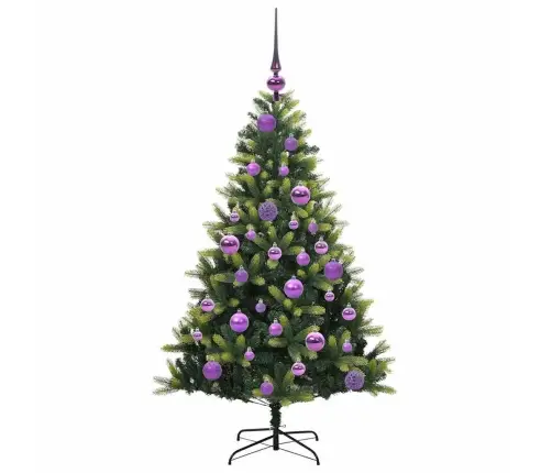 Dirbtinė Sulankstoma Kalėdų Eglutė Su 150 Led Lemputių 120 Cm Dirbtinė Sulankstoma Kalėdų Eglutė Su 150 Led Lemputių 120 Cm