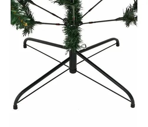 Mākslīgā Izliektā Ziemassvētku Egle Ar 150 Led Gaismām 150 Cm Vidaxl