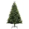 Mākslīgā Izliektā Ziemassvētku Egle Ar 150 Led Gaismām 150 Cm Vidaxl