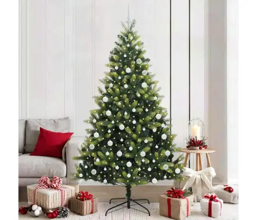 Dirbtinis Sulankstomas Kalėdų Medis Su 300 Led Žalia 210 Cm