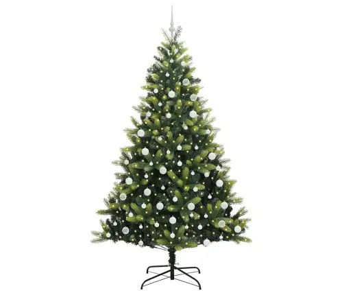 Dirbtinis Sulankstomas Kalėdų Medis Su 300 Led Žalia 210 Cm