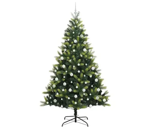 Dirbtinis Sulankstomas Kalėdų Medis Su 300 Led Žalia 210 Cm