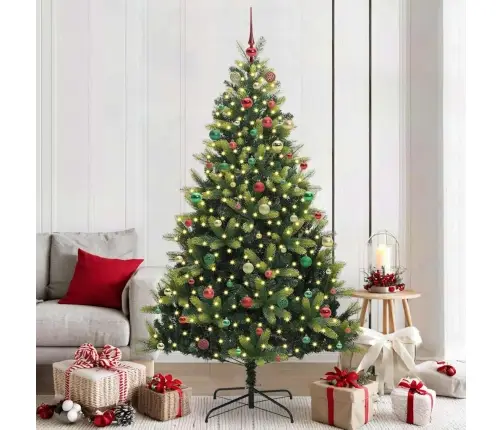 Mākslīgā Egle Ar Rāmjiem Ziemassvētkiem 300 Led Gaismiņām Vidaxl Mākslīgā Egle Ar Rāmjiem Ziemassvētkiem 300 Led Gaismiņām Vidaxl