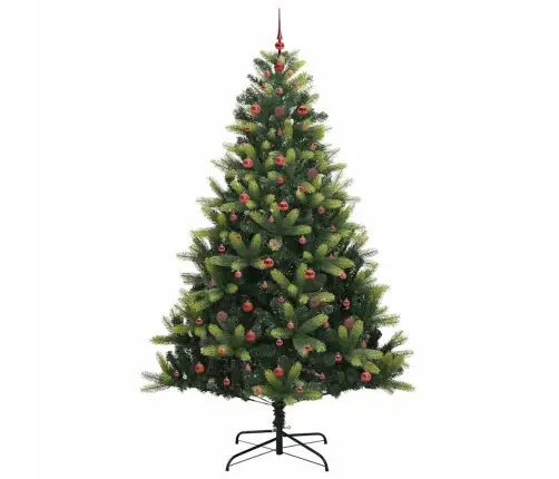 Dirbtinis Sulankstomas Kalėdų Medis Su 300 Led Žalia 240 Cm