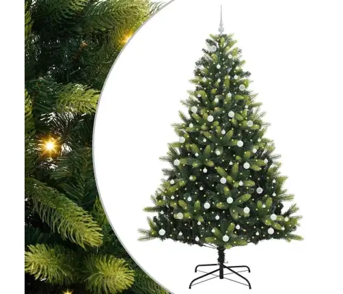 Mākslīgais Nolokāms Ziemassvētku Koks Ar 300 Led Lampiņām Vidaxl