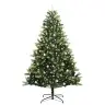 Tehis Hingedega Jõulupuu 300 Led-Iga Roheline 240 Cm Pvc Ja Pe