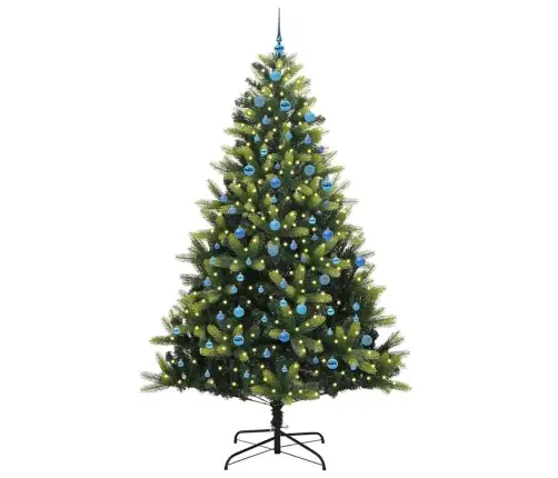 Dirbtinis Sulankstomas Kalėdų Medis Su 300 Led Žalia 240 Cm