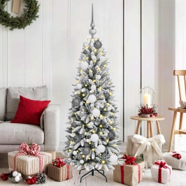 Tehisjõulupuu Koos 150 Led-Iga Valge 53 X 53 X 120 Cm