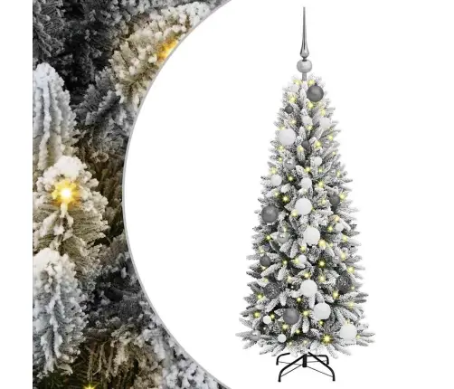 Mākslīgā Ziemassvētku Eglīte Balts 120 Cm Pvc Vidaxl