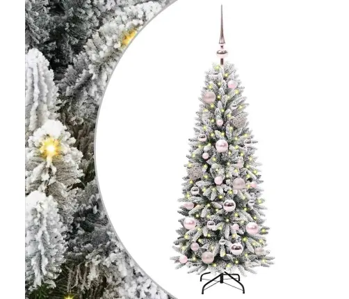 Dirbtinė Kalėdų Eglutė Su 150 Led Balta 53 X 53 X 120 Cm