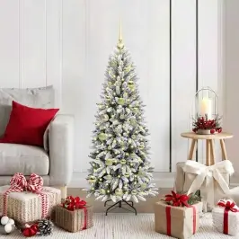 Mākslīgā Ziemassvētku Eglīte Su 150 Led Balts 53 X 53 X 120 Cm Vidaxl