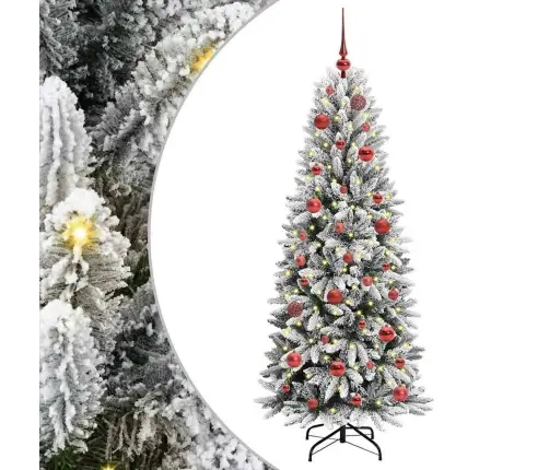 Dirbtinė Kalėdų Eglutė Su 150 Led Balta 63 X 63 X 150 Cm