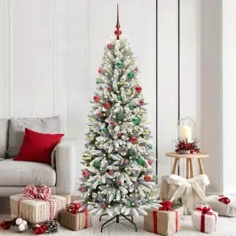 Tehisjõulupuu Koos 300 Led-Iga Valge 73 X 73 X 180 Cm