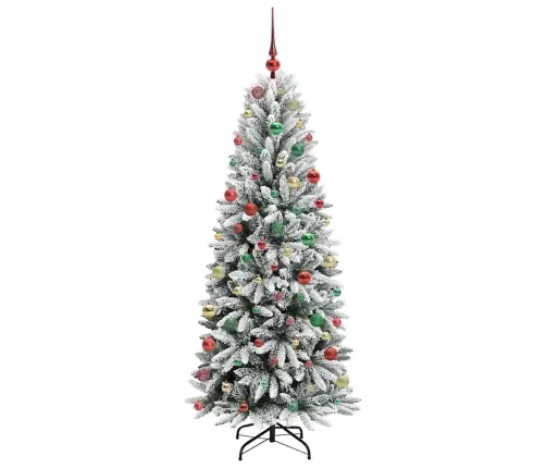 Tehisjõulupuu Koos 300 Led-Iga Valge 73 X 73 X 180 Cm Tehisjõulupuu Koos 300 Led-Iga Valge 73 X 73 X 180 Cm