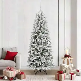 Dirbtinė Kalėdų Eglutė Su 300 Led Balta 78 X 78 X 210 Cm