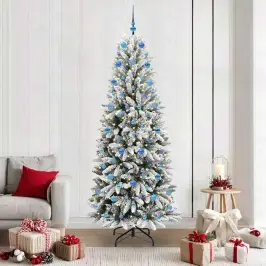 Dirbtinė Kalėdų Eglutė Su 300 Led Balta 78 X 78 X 210 Cm Dirbtinė Kalėdų Eglutė Su 300 Led Balta 78 X 78 X 210 Cm