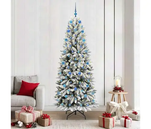 Mākslīgā Ziemassvētku Eglīte Su 300 Led Balts 78 X 78 X 210 Cm Vidaxl