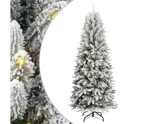Dirbtinė Kalėdų Eglutė Su 300 Led Balta 93 X 93 X 240 Cm Dirbtinė Kalėdų Eglutė Su 300 Led Balta 93 X 93 X 240 Cm