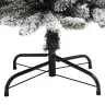 Tehisjõulupuu Roheline Ja Valge 120 Cm Pvc, Metall Ja Plastik