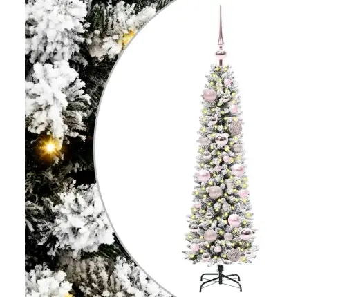 Tehisjõulupuu Koos Alusega Valge 120 Cm Pvc, Metall Ja Plastik