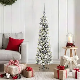 Mākslīgā Ziemassvētku Eglīte Su 150 Led Ar Statīvu Balts 150 Cm Vidaxl