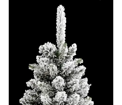 Mākslīgā Ziemassvētku Eglīte Su 150 Led Zaļš Un Balts 150 Cm Vidaxl