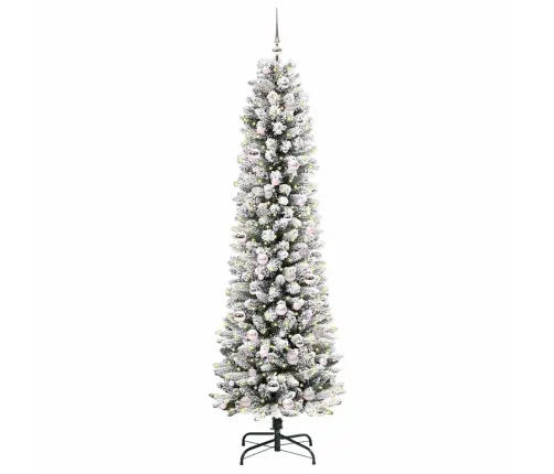 Mākslīgā Ziemassvētku Eglīte Su 300 Led Zaļš Un Balts 210 Cm Vidaxl Mākslīgā Ziemassvētku Eglīte Su 300 Led Zaļš Un Balts 210 Cm Vidaxl
