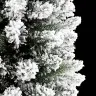 Mākslīgā Ziemassvētku Eglīte Su 300 Led Zaļš Un Balts 210 Cm Vidaxl
