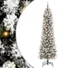 Mākslīgā Ziemassvētku Eglīte Su 300 Led Zaļš Un Balts 240 Cm Vidaxl