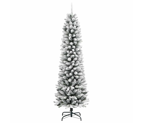 Mākslīgā Ziemassvētku Eglīte Su 300 Led Zaļš Un Balts 240 Cm Vidaxl