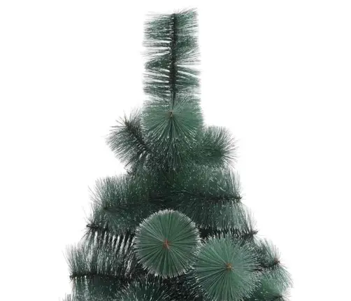 Tehiselt Eelvala Jõulupuu Koos Pallikomplektiga Roheline 120 Cm