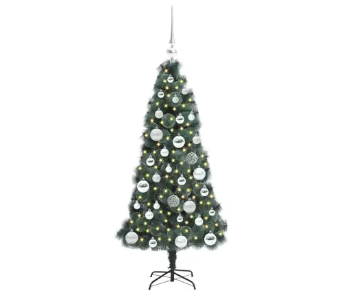 Tehniline Eelnevalt Valgustatud Jõulupuu Pallide Komplektiga