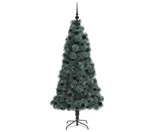 Tehis Pre-Lit Jõulupuu Koos Pallikomplektiga Roheline 180 Cm