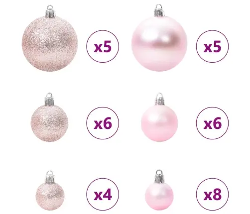 Jõulupuu Koos 150 Led-Iga Koos Alusega Valge 150 Cm Pe Ja Teras